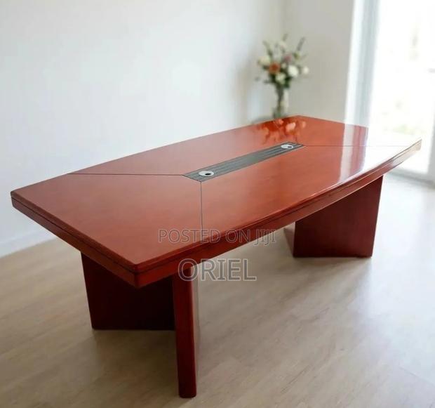 Office Table : 12-14 Seater Office Boardroom Table - thumbnail 2