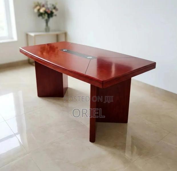 Office Table : 12-14 Seater Office Boardroom Table - thumbnail 6