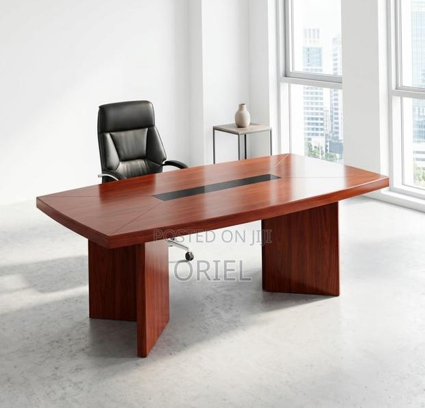 Office Table : 12-14 Seater Office Boardroom Table - thumbnail 7
