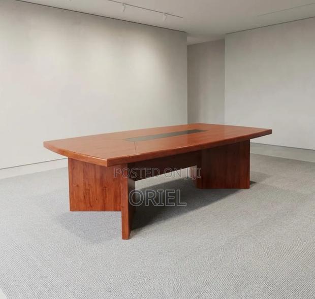 Office Table : 12-14 Seater Office Boardroom Table - thumbnail 10