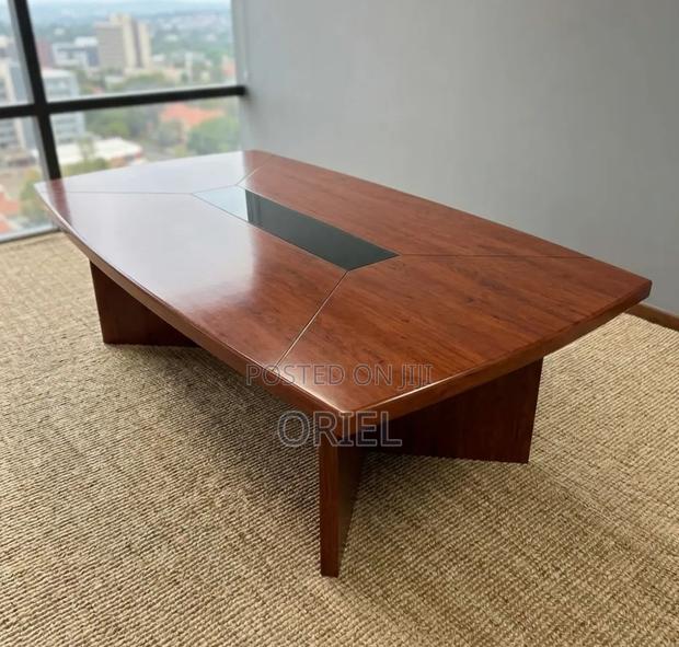 Office Table : 12-14 Seater Office Boardroom Table - thumbnail 17
