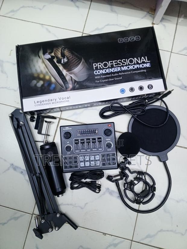 Professional BM800 Microphone Kit for Streaming and Singing - thumbnail 2