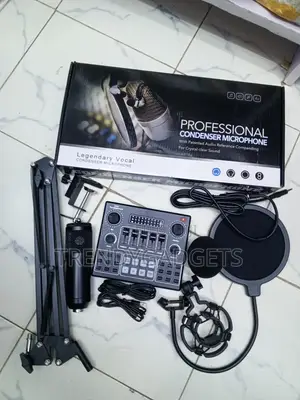 Professional BM800 Microphone Kit for Streaming and Singing