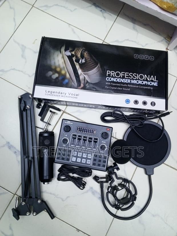 Professional BM800 Microphone Kit for Streaming and Singing - thumbnail 3