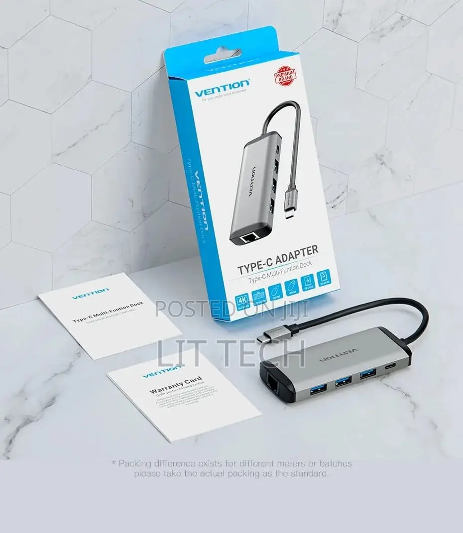Vention CNDHB Type C (8 in 1) to Multi-Function Docking Station