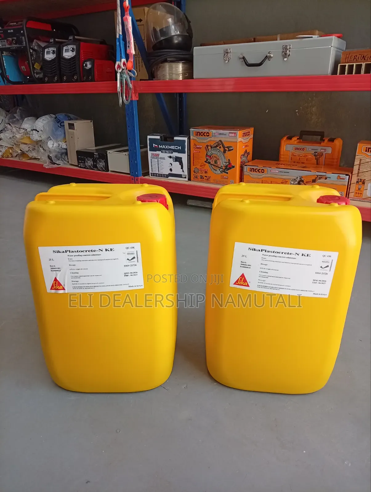 25L Sika Waterproofing Admixture for Concrete Structures