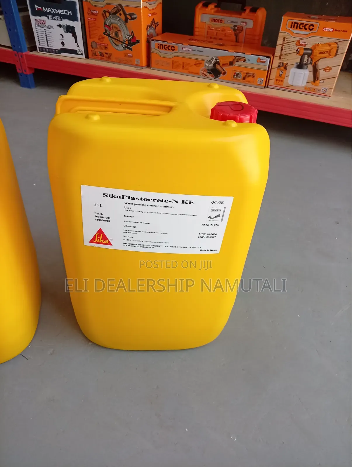 25L Sika Waterproofing Admixture for Concrete Structures