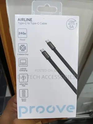 Proove AirLine USB Type-C to USB Type-C 240W 1.5m