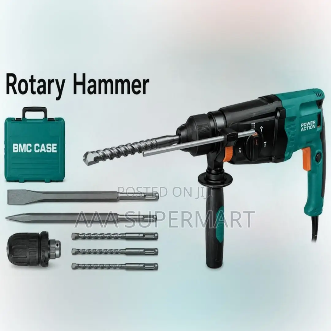 AX-RH1000Q Rotary Hammer Drill 30 MM Power Action