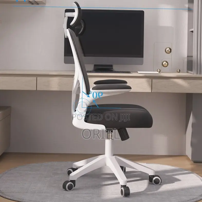 Office Chair : Breathable Mesh Ergonomic and Lumbar Support Chair