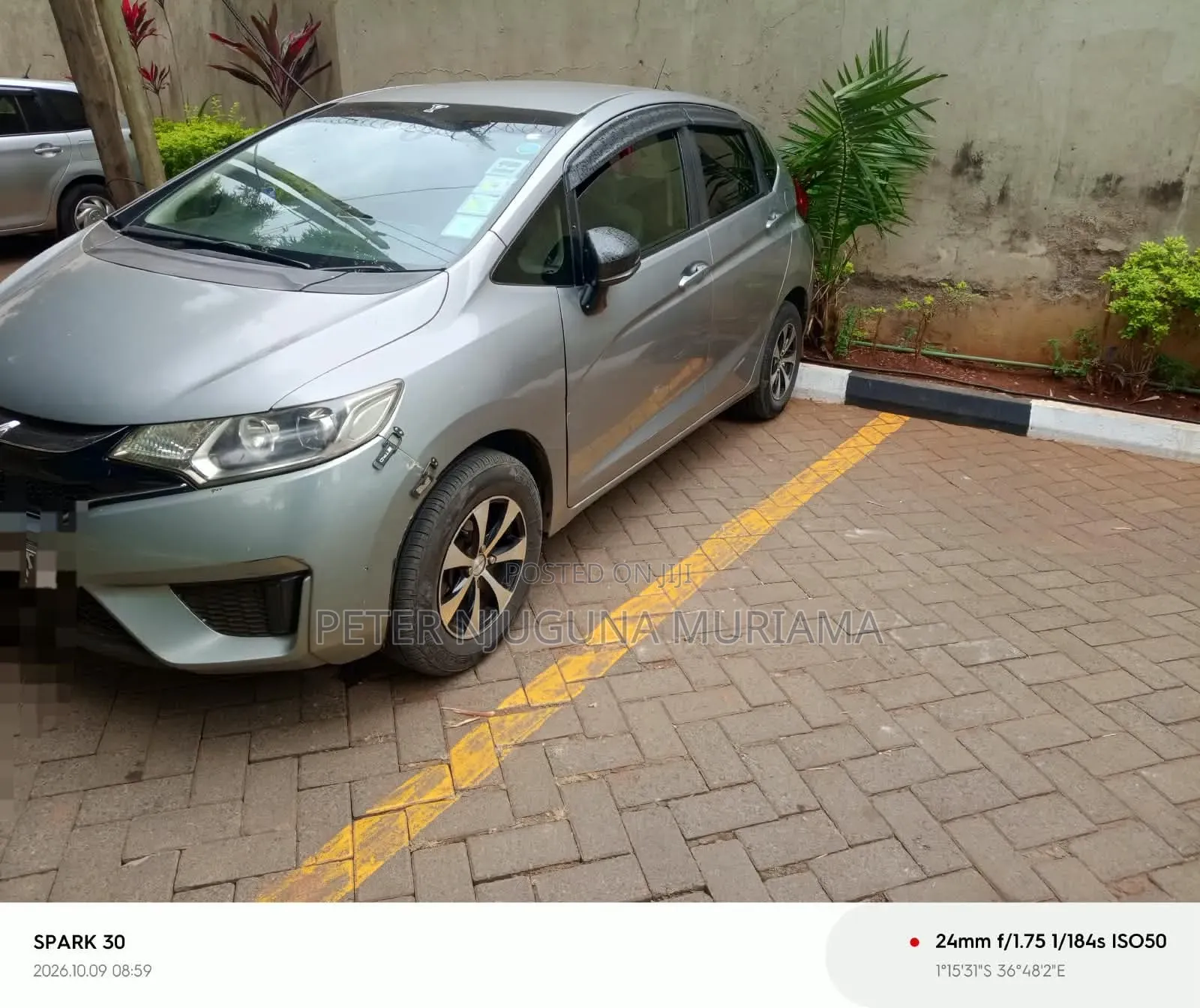 Honda Fit 2016 Silver