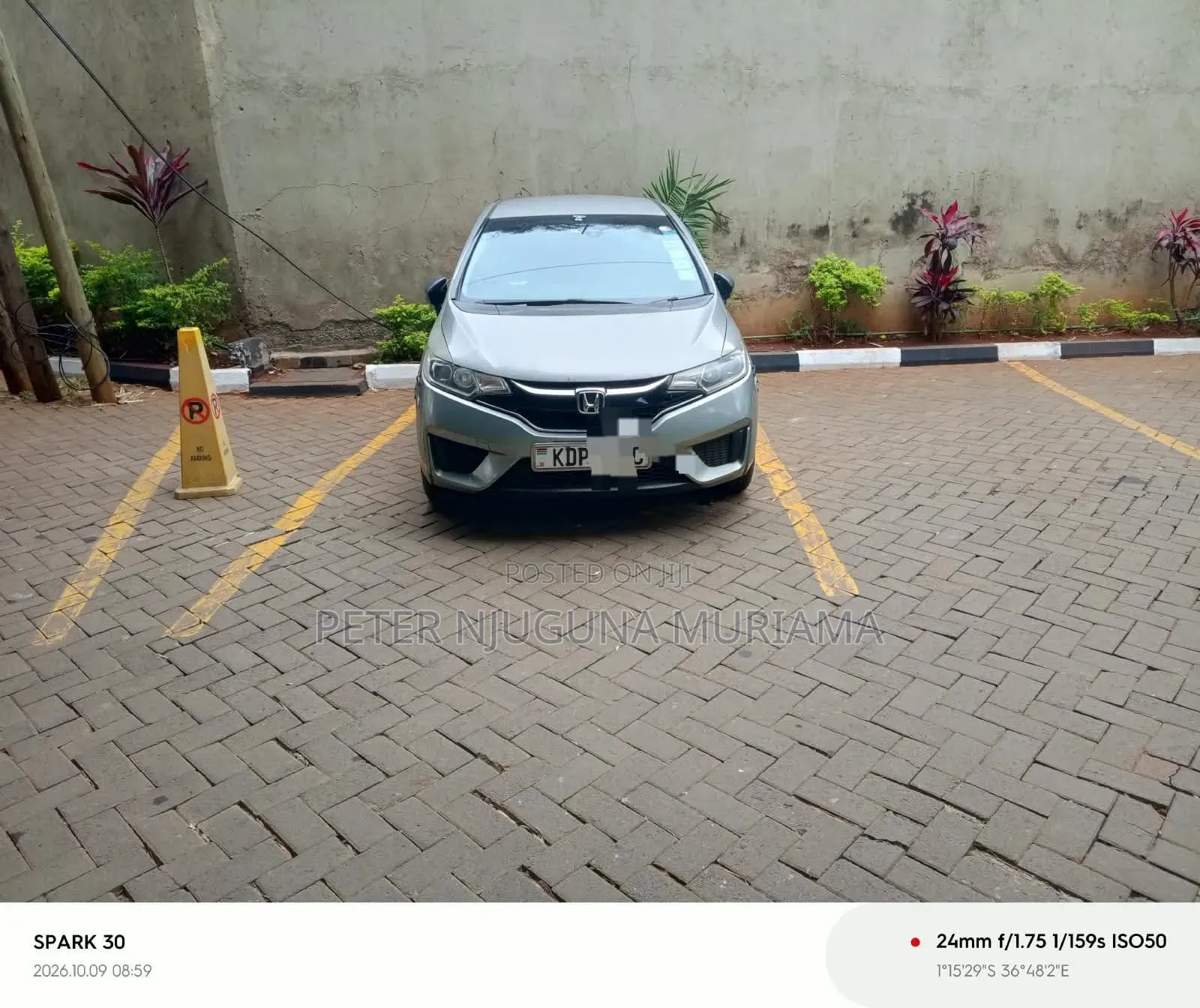 Honda Fit 2016 Silver