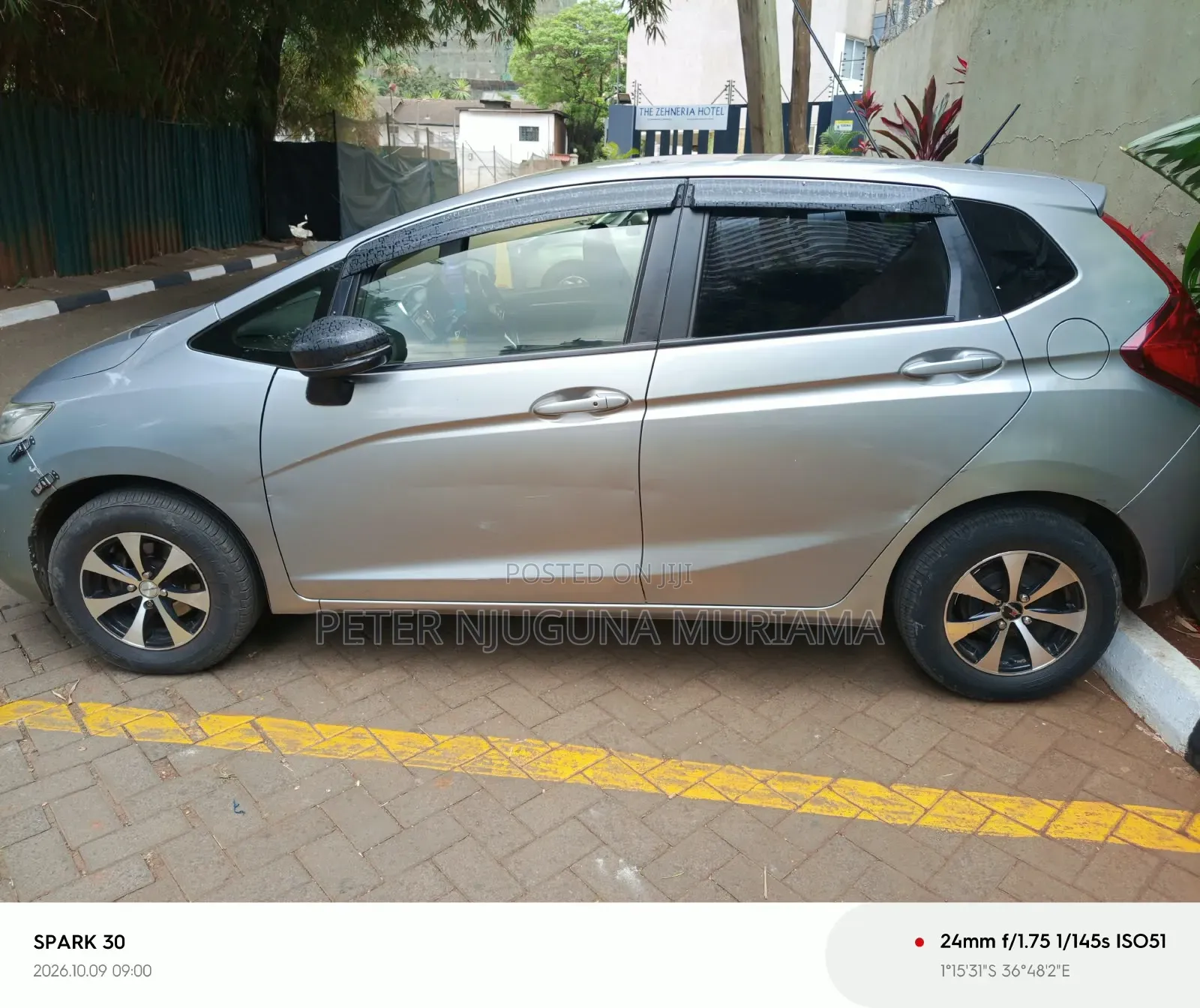 Honda Fit 2016 Silver