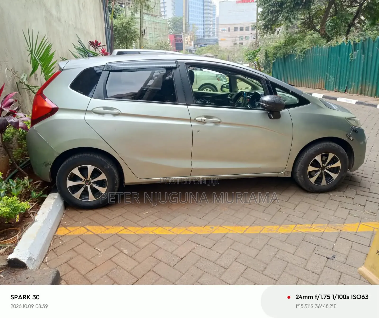 Honda Fit 2016 Silver