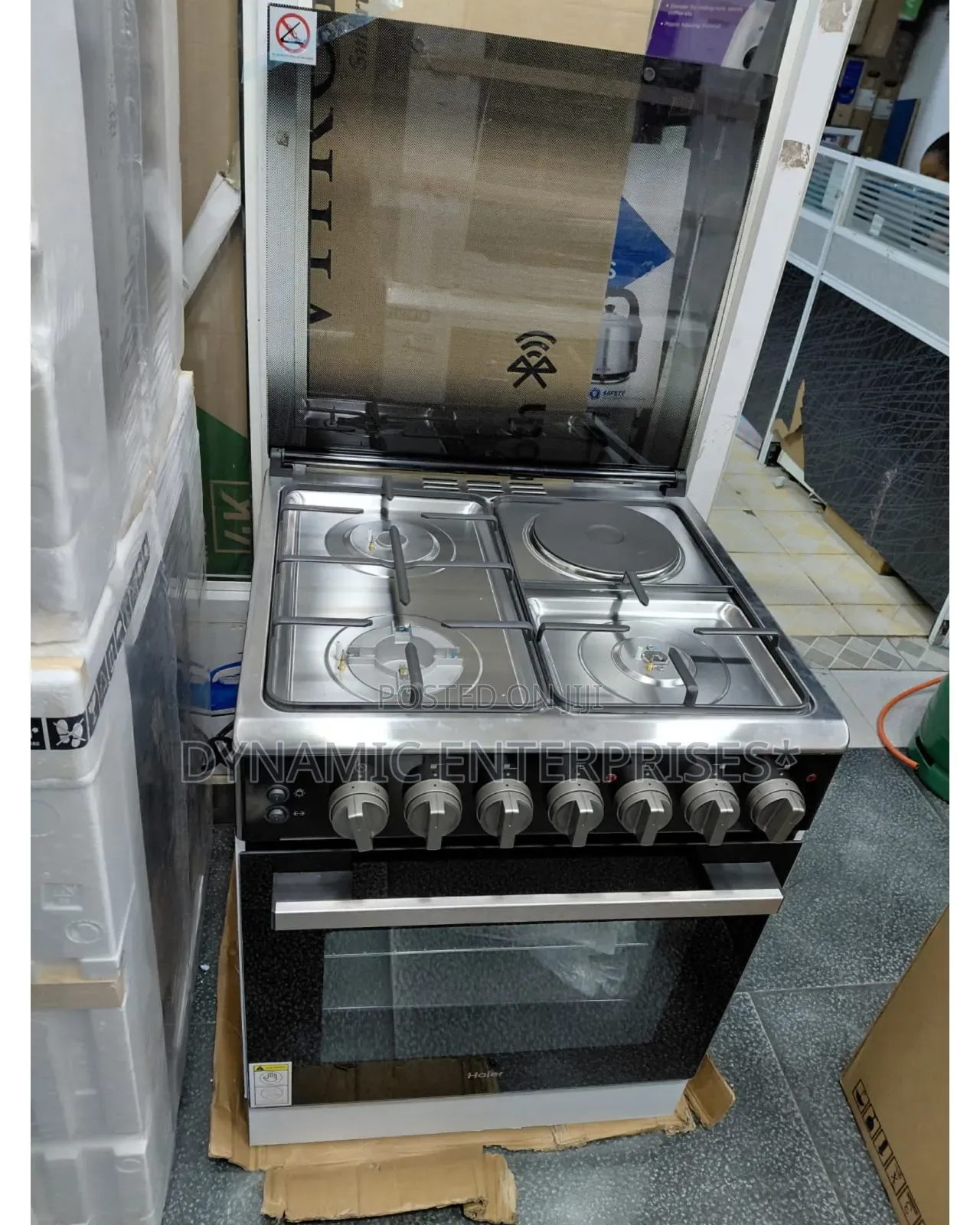 Haier 60 by 60 3+1 (HCR2031EED1) With Gas Sensor