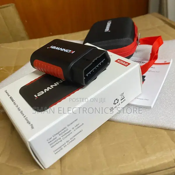 KDIAG Konnwei Automotive Bluetooth Scanner for Engine Code Analysis