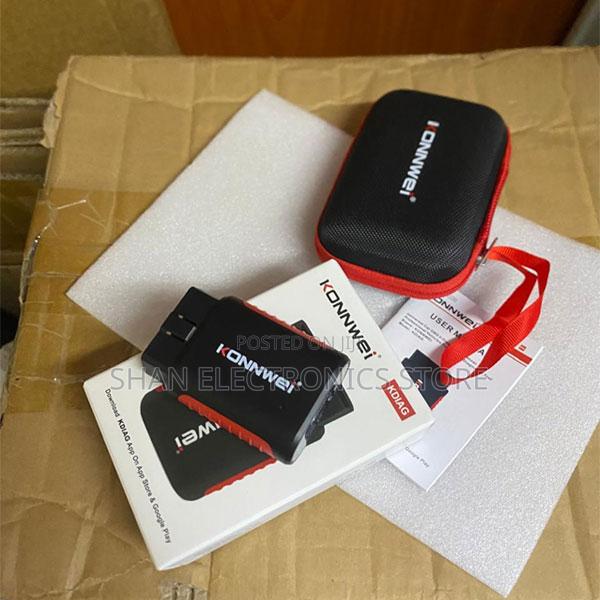 KDIAG Konnwei OBD2 Bluetooth Reader for Vehicle Engine Diagnostics - thumbnail 2