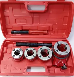 Die Stock Ratchet 1⁄23⁄83⁄4 111⁄4 Ratchet Pipe Threader Kit