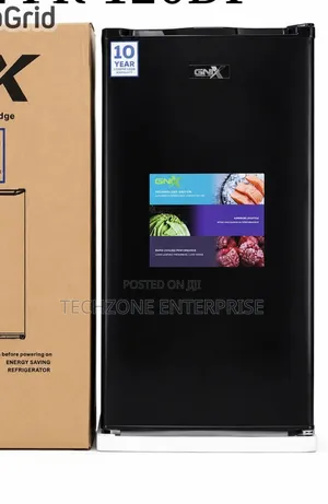 Black 90 Litres GNIX FR-120DF Single Door Refrigerator 