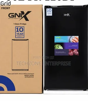 Black 90 Litres GNIX FR-120DF Single Door Refrigerator 
