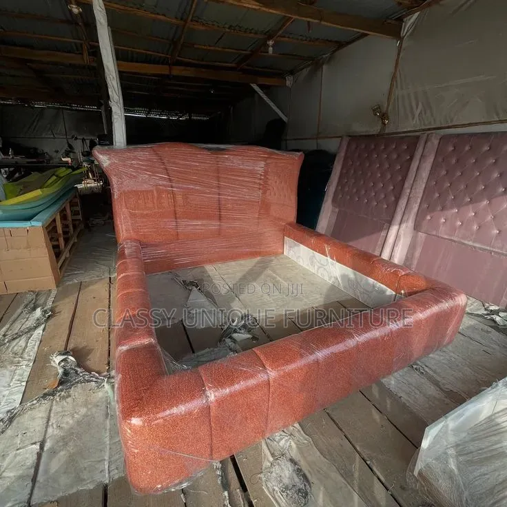 5x6 Fully Upholstered Bed