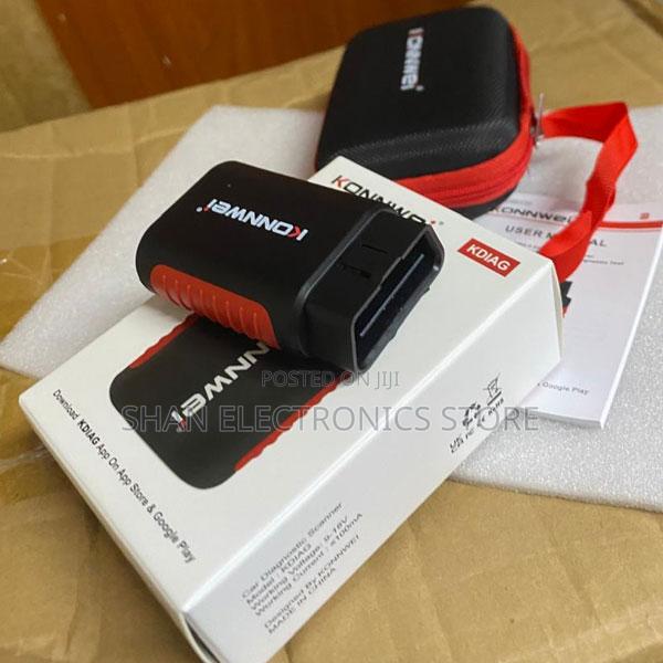 KDIAG Konnwei Wireless Vehicle Diagnostic Scanner for OBD2 Systems - thumbnail 2