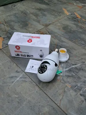 Single Lens Wireless CCTV Bulb Camera
