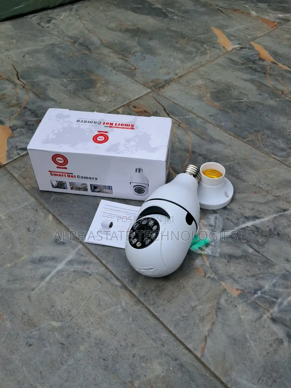 Single Lens Wireless CCTV Bulb Camera