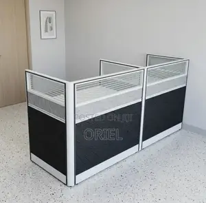 2-Seater Office Workstation : Straight Modular Workstation