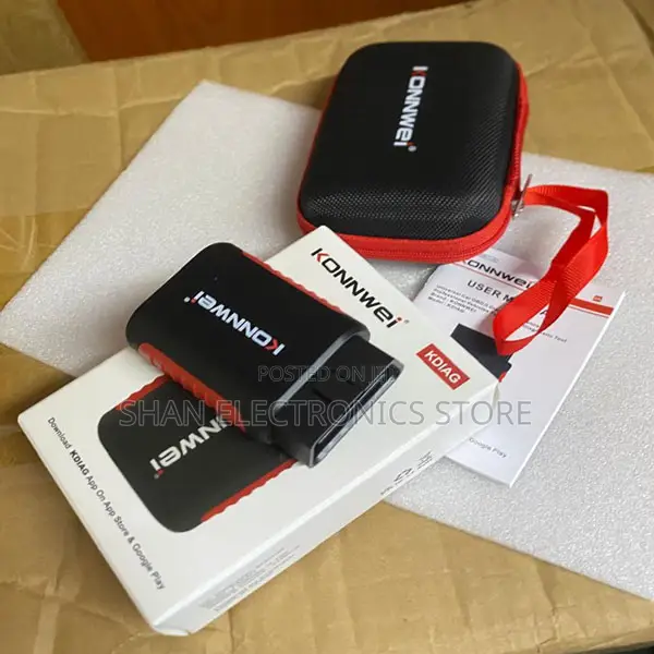 KDIAG Konnwei Car Fault Code Reader With Wireless Bluetooth Support