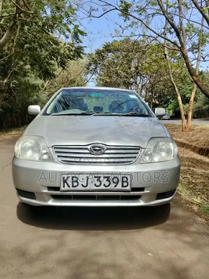 Toyota Corolla 2003 Silver