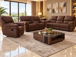 Six-Seater King-Size Recliner Sofa, Luxurious