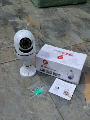 Smart Bulb Camera for Home and Office Security