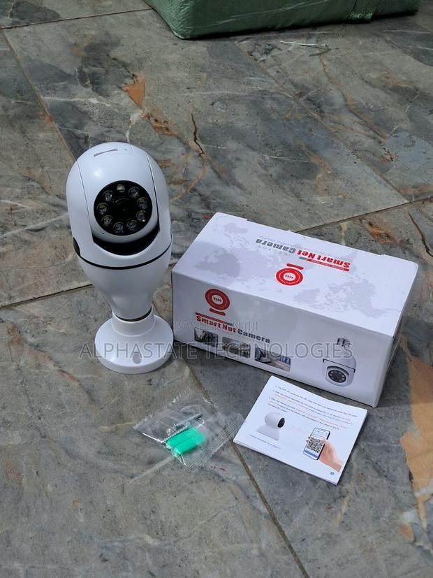 Smart Bulb Camera for Home and Office Security - main view