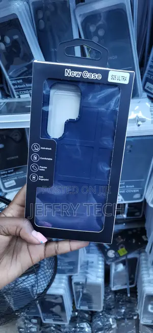 Dark Blue Rugged TPU Phone Case Designed for Samsung Galaxy S25 Ultra