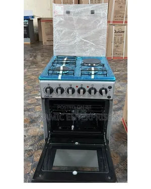 Olelon 50*55 3+1 Standing Cooker (Silver)