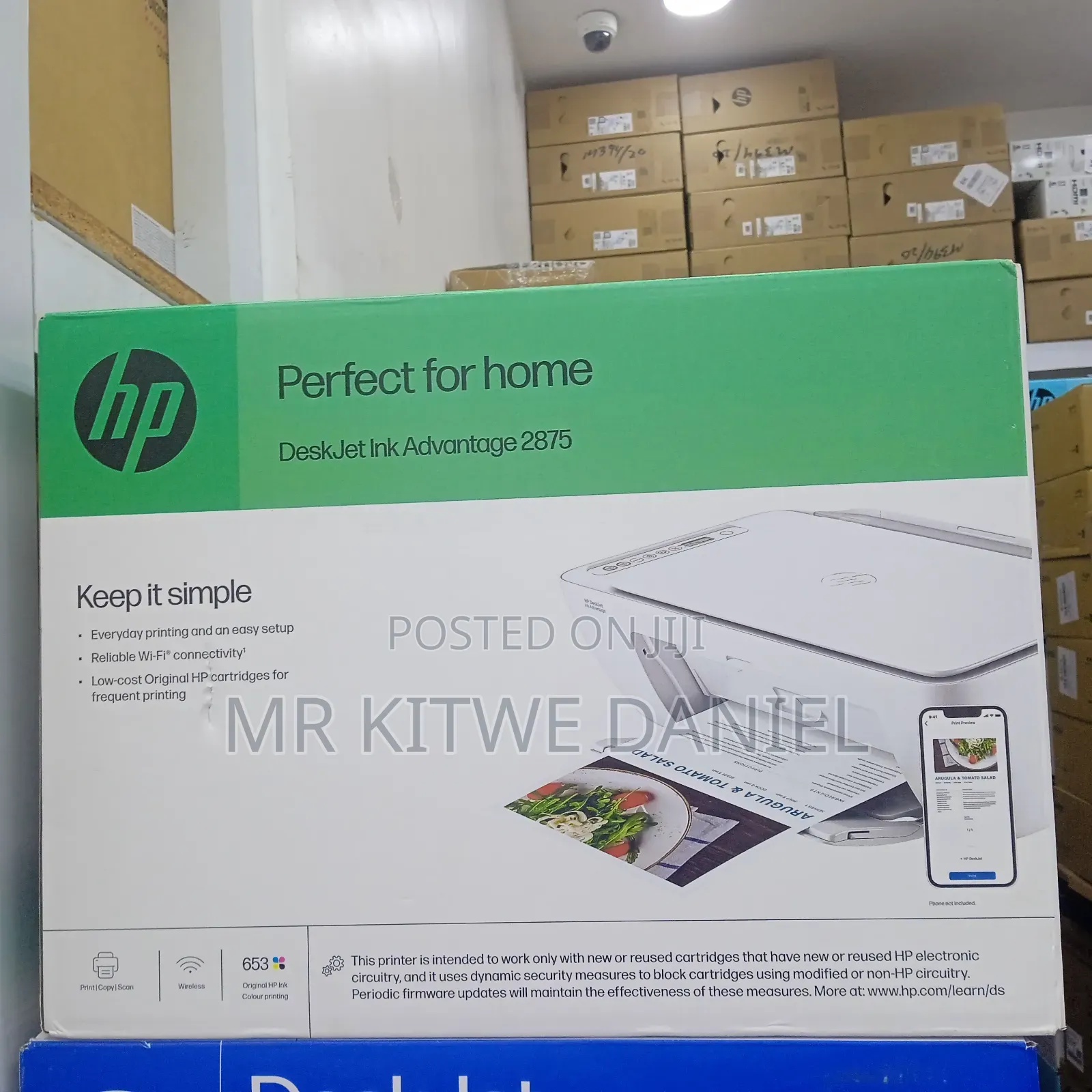 HP Deskjet Ink Advantage 2875 All in One Printer