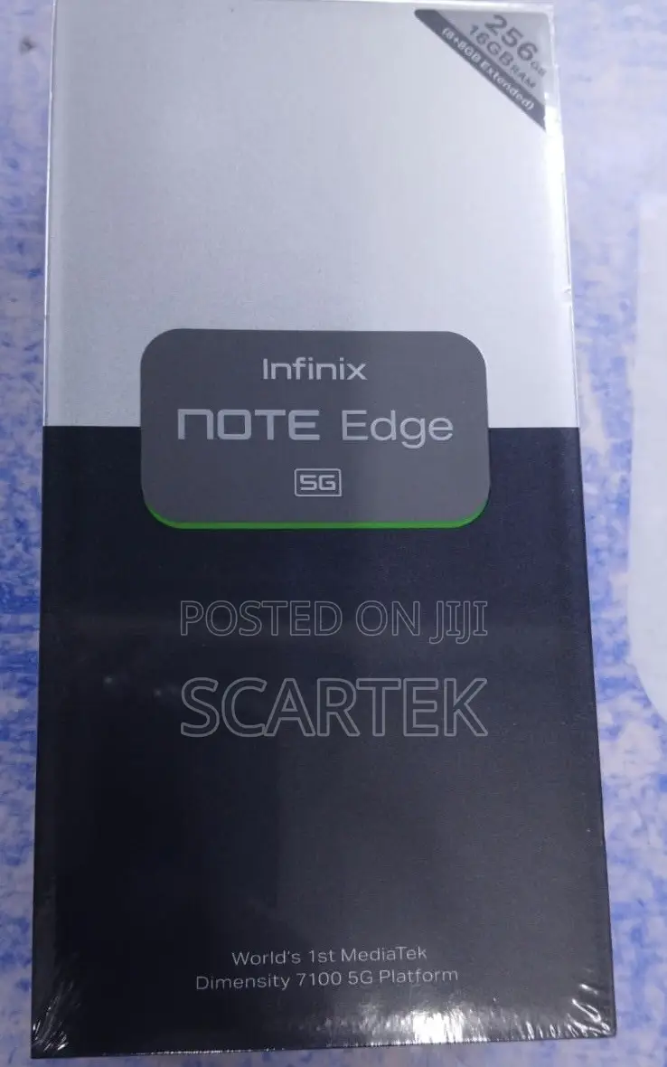 New Infinix Note Edge 256 GB Black