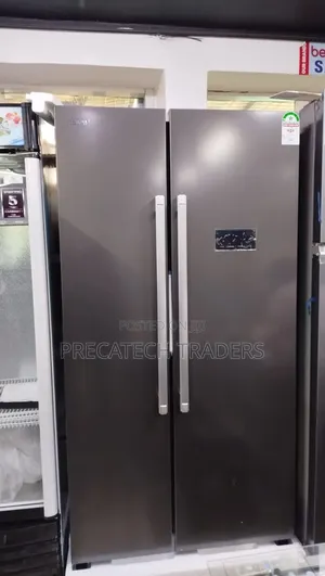 Solstar 443L Side-by-Side Refrigerator – Silver Finish