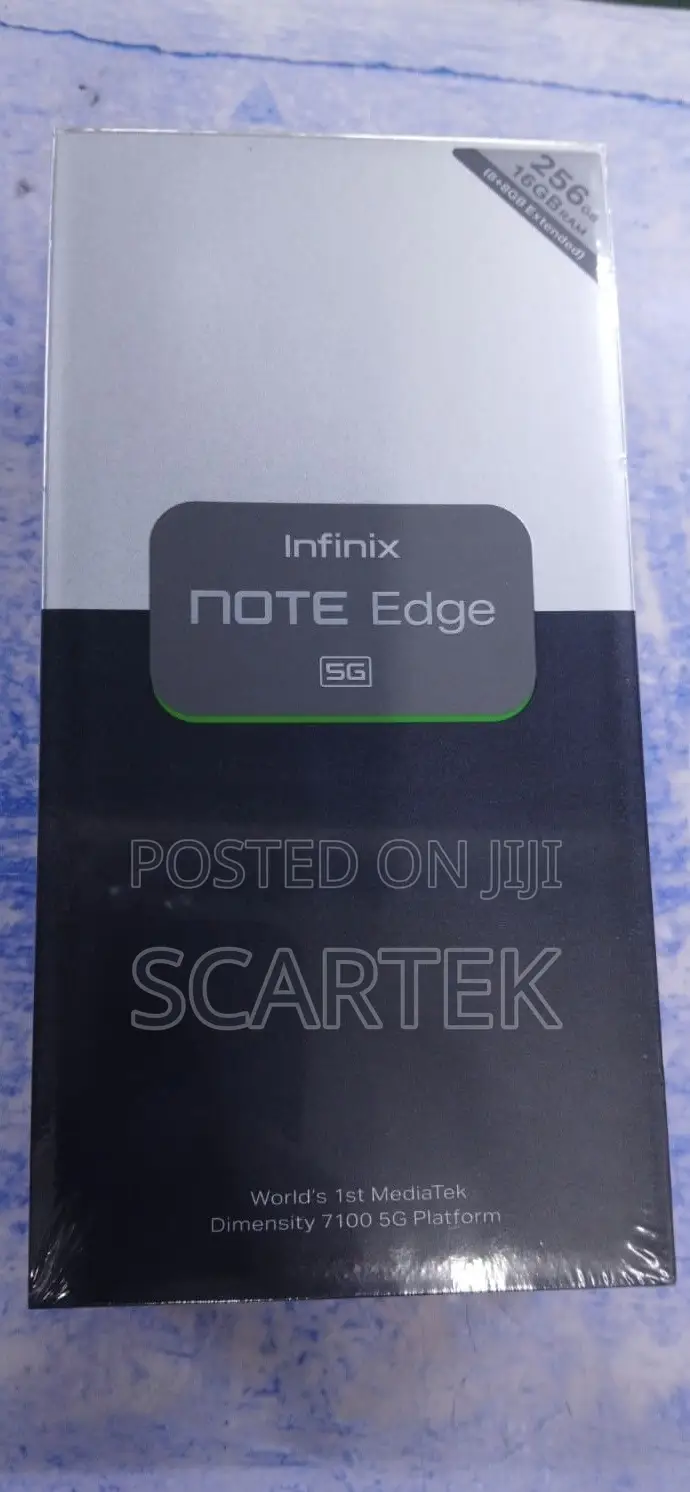 New Infinix Note Edge 256 GB Black