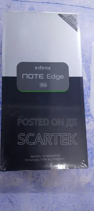 New Infinix Note Edge 256 GB Black
