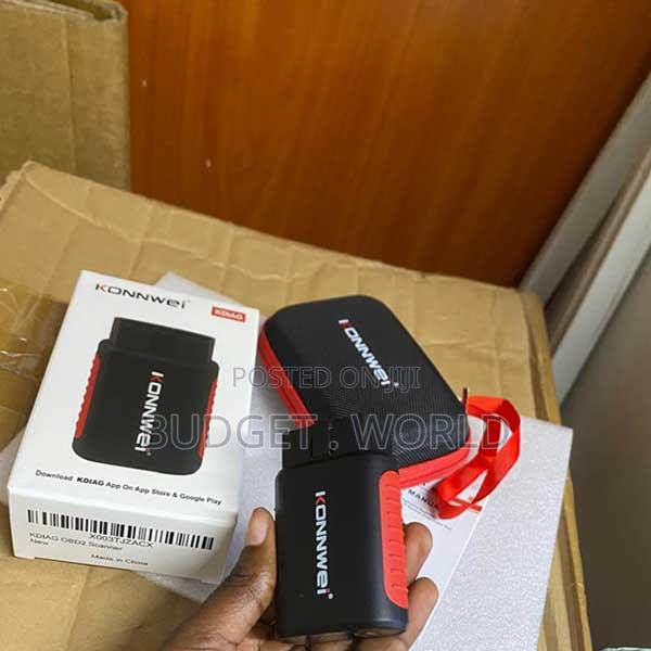 KONNWEI OBD2 Scanner Bluetooth Control/Full System Scan Black - thumbnail 2