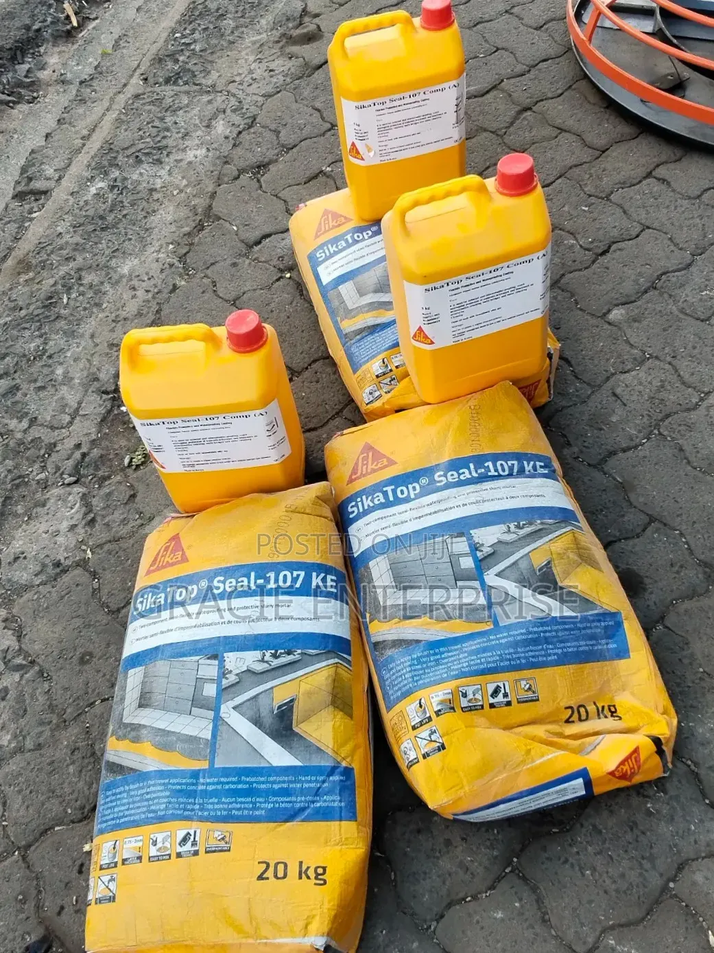 Cementitious Waterproofing, Sika Top Seal 107
