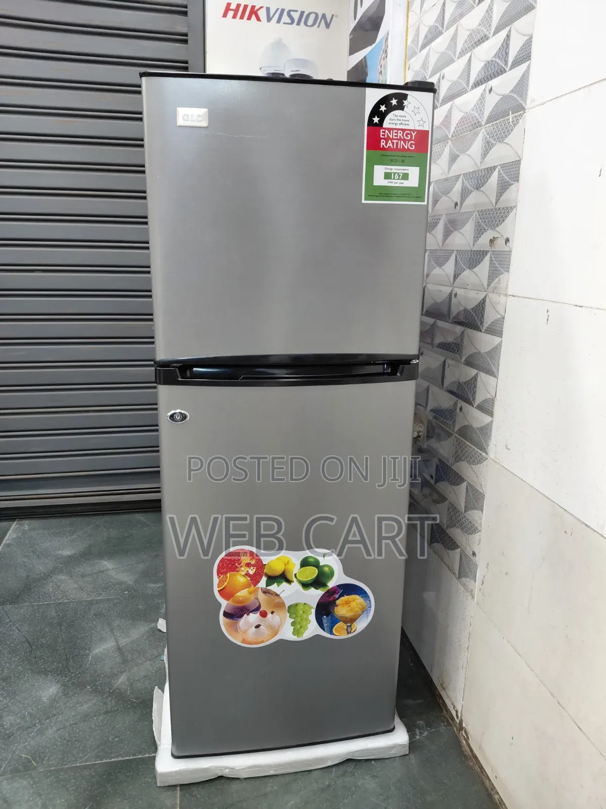 GLD Double Door Fridge With Freezer