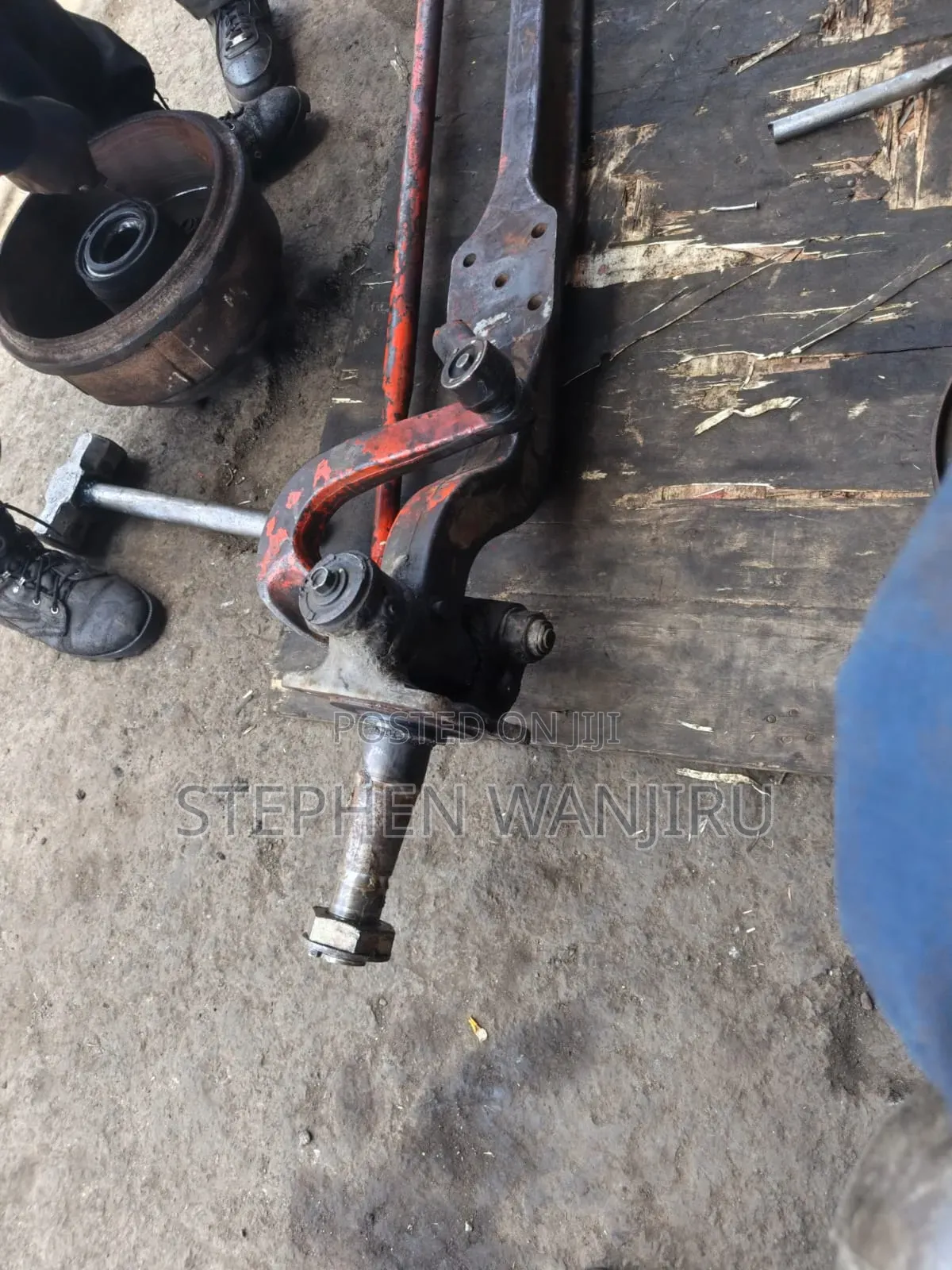 Front Axles Beam