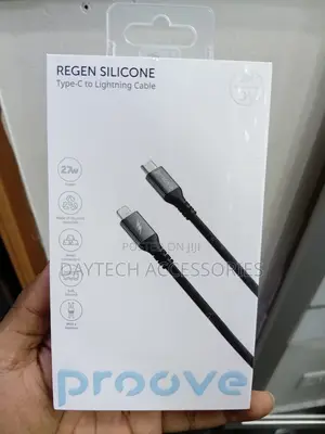 Proove ReGen Silicone Type-C to Lightning Cable (27W, 2m, 3A)