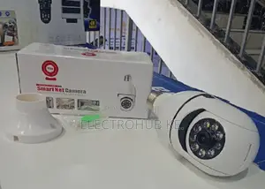 Smart CCTV Single Lens Bulb – Night Vision Wireless Camera