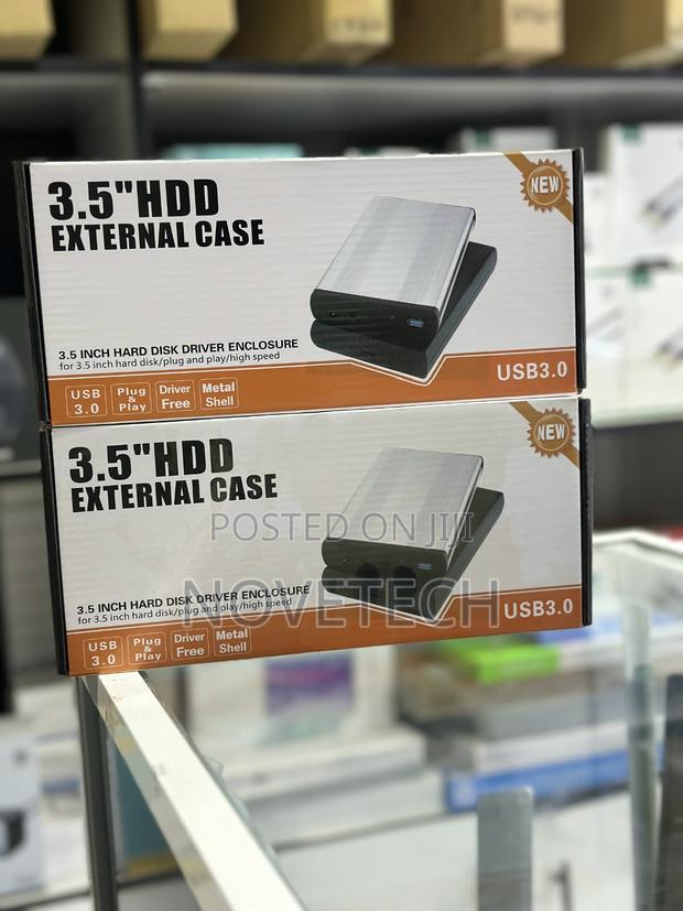 3.0 SATA External 3.5 Inch HDD Case Hard Drive Enclosure