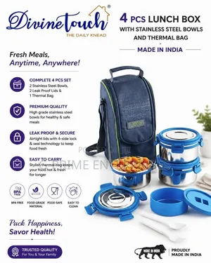 Lunch Box With Thermal Bag