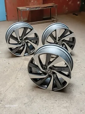 Size 18,Original Harrier Black Silver Rims